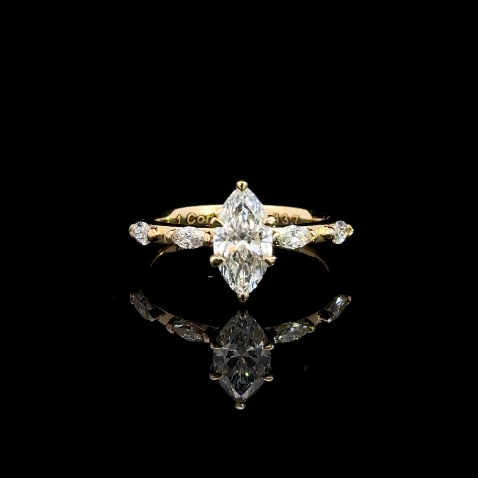 Nora — Bague de fiançailles
